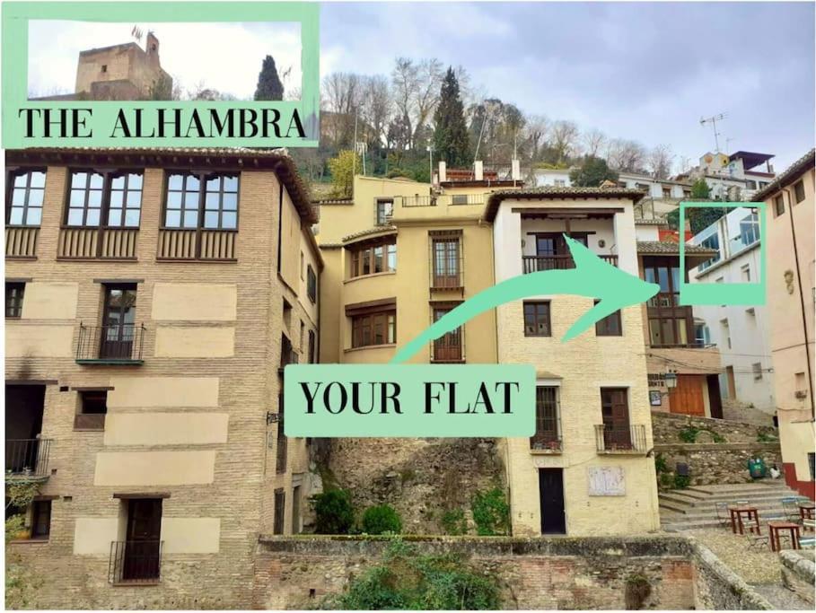 Apartamento Spacious Loft / Literally At The Foot Of Alhambra Granada Exterior foto